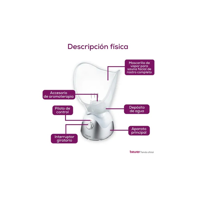 Sauna Para El Cuidado Facial Aromaterapia E Inhalación Fs50