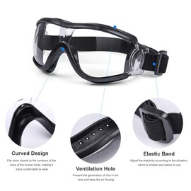 Kids Safety Glasses Kids Goggles Childrens Windproof Eyes Protective UV Antifog Lab Gifts For Outdoor Sport