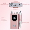 Delanie Electric Nail Drill Professional 35000 RPM Rechargeable Portable E-File