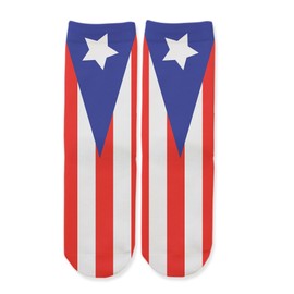 Function - Kids Cute Puerto Rican Flag Fashion Socks - Fits Little and Bigger Kids Size 11-4