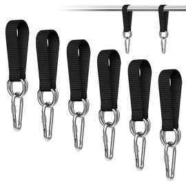 6 Sets Tree Swing Straps Hanging Kit, Heavy Duty Hammock Straps, 50cm*25mm Adjustable Swing Hanging Straps, Adjustable Heavy Duty Hammock Straps, for Tree Swing Hammocks