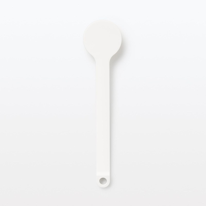 MUJI OEA29A3S Polypropylene Shower Brush, White, Total Length: Approx. 14.6