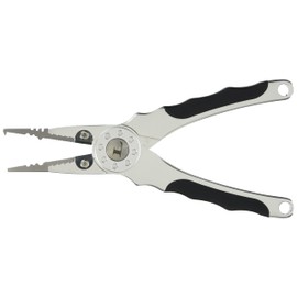 Gamakatsu Ragze Aluminum Pliers HD 195mm Rubber Grip. LE-2479