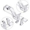 Hidden Valance Clips for Window Blinds Clear Plastic Valance Clips
