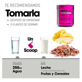 Proteína Aislada WheyNer Isolate Estevia MDN Sports 500g Sabor Chocolate