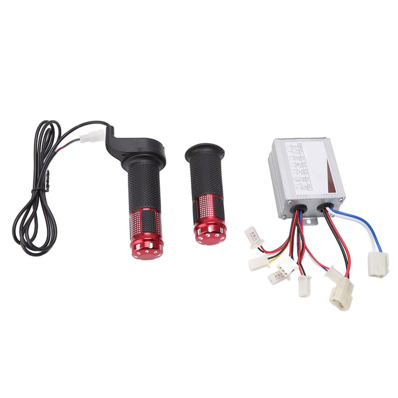 Brushed DC Motor Speed Controller 24V 350W With Throttle Grip