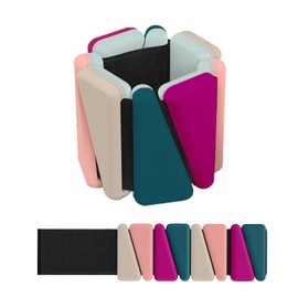 Wrist & Ankle Weights, 2 PCS Adjustable Bands for Women & Men Workouts, Ankle Weights for Exercise Walking, Yoga,Dance,Barre,Gym,Exercise,Pilates,Walking Running (Multicolor)