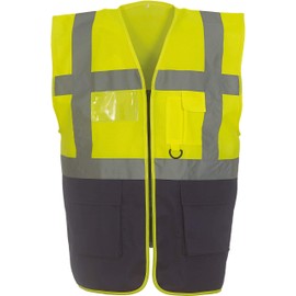Yoko Unisex Hi Vis Safety Vest - Multicolour - Medium