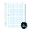 iScholar Quad Filler Paper, 4 Squares per Inch, 10.5 x