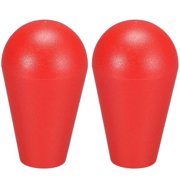 HAAMIIQII 2PCS Oval Joystick Head Bat Top Ellipse Handle Knob