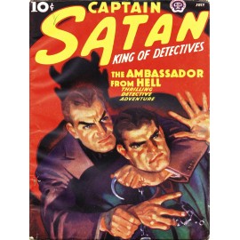 Captain Satan, King of Detectives New Metal Sign: The Ambassador from Hell