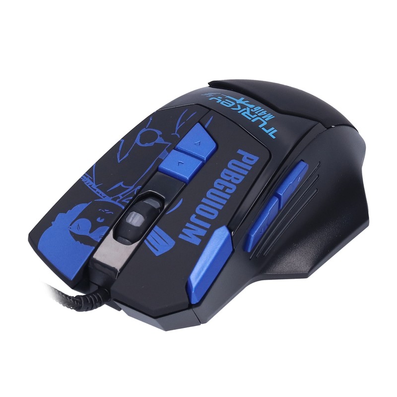 Wired Mouse 8 Keys for ESports Gaming RGB Backlight Cool