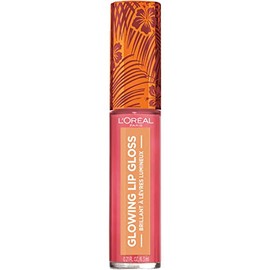 L'Oreal Paris Summer Belle - Brillo de labios brillante, tropical, como si fuera caliente