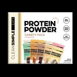10-Flavor Protein & Electrolyte Variety Pack – 10 Single-Serving Stick Packs for On-the-Go Muscle Support, Hydration & Recovery