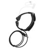 Telescopic Throat Vibration Microphone Earphone Headphone for Walkie Talkie Radio