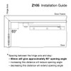 ZEROplus Friction Door Limiting Stay, Surface Fixing, Heavy Duty, Grade