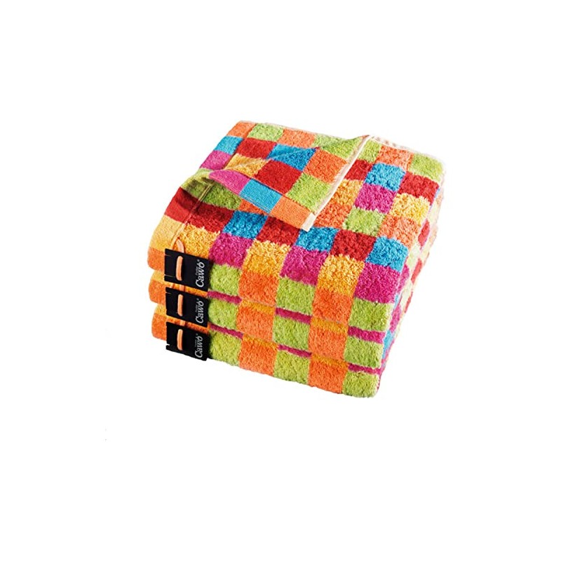 Cawö Life Style Hand Towel with Checked Pattern Duschtuch 70x140
