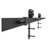 Barn Door Hardware with Joint Root Standard Black (78 in.)