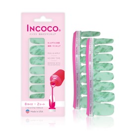 INCOCO Simple Manicure Incoco Midsummer Meadow Easy Pedicure Nail Seal Hand Foot Popular Nail Self Nail Sticker Nail Design Time-saving Nail Stick Nail