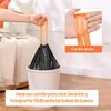 JOYBOS 5 Rolls Drawstring Bin Liners