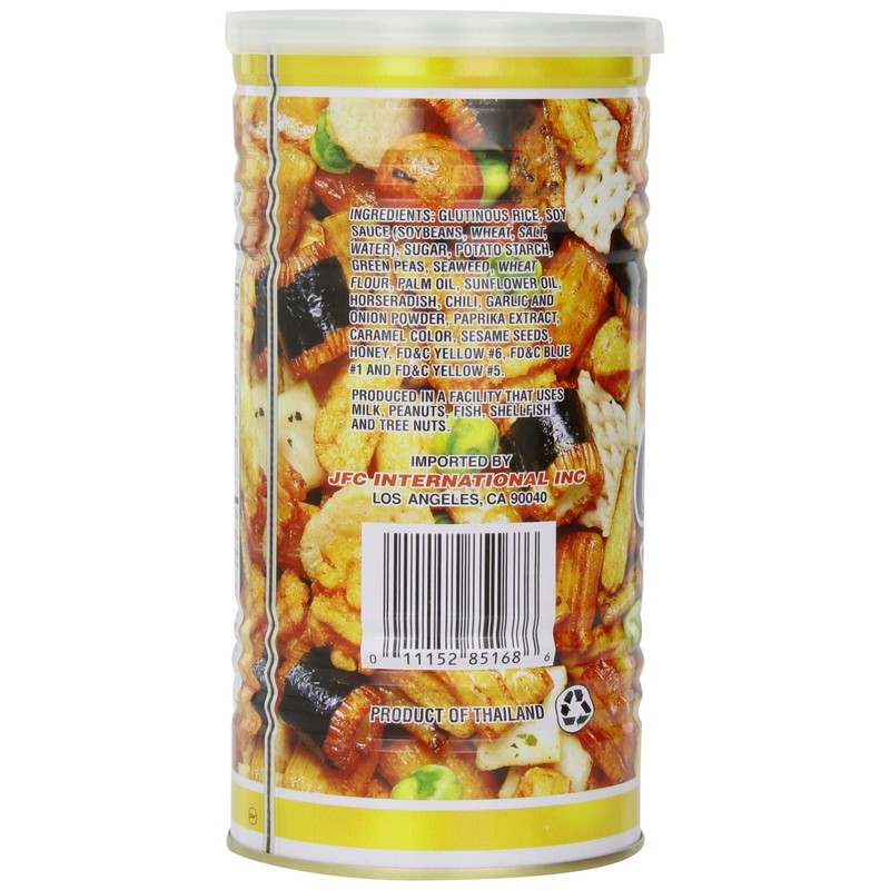 Hapi Mixed Crackers, 6-Ounce Tins (Pack of 4)