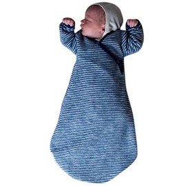 Lilano, Baby Changing Bag Fleece 100% Wool (kbT), Marine / natural