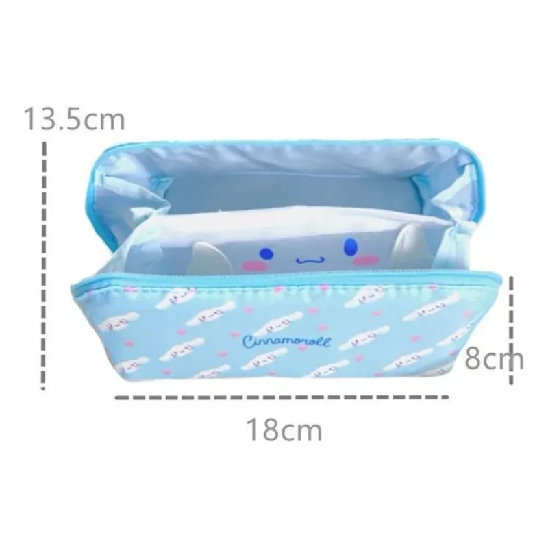 Gala Cosmetiquera Estuche Kitty Melody Kuromi Cinnamoroll Sanrio