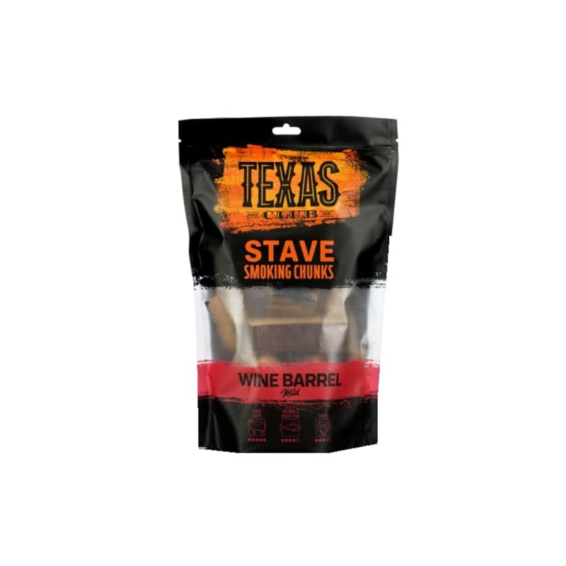 TEXAS CLUB Smoking Wood Chunks Perfect BBQ Grill and Outdoor