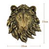 Hausdec 1Pcs Animal Wall Decor Lion Wall Decor Wall Statue