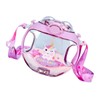 450ml Kids Water Cup with Handle and Lanyard Plastic Straw
