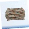COLLBATH Woolen Yarn Headband Fashion Thicken Hat Ponytail Hat Empty