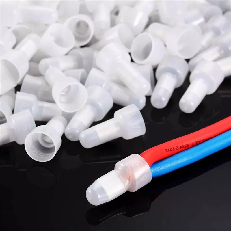 Unbranded 700PCS Closed End Crimp Cap Copper Core Nylon Wire