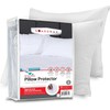 Guardmax, Bed Bug/Waterproof Zippered Pillow Protector, White , 24x24, 2