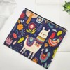 ( ) Travel Alpaca Mini Canvas Pouch Small Makeup Cosmetics Organization Multipurpose / ( )여행용 알파카 미니 캔버스 파우치 소형 메이크업 화장품 정리 다용도