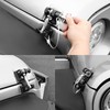 Safety Locking Aluminum Hood Latch Catch Compatible with Jeep Wrangler