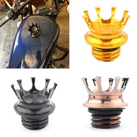 King Crown Gas Cap Fuel Tank Motorcycle Fuel Gas Tank Cap Crown