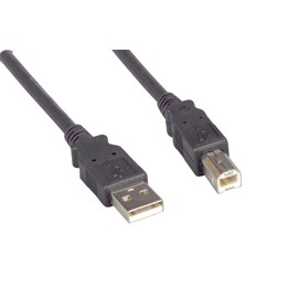 Cablelera 10' USB A-M/B-M Cable (ZCCDDKMM-10)