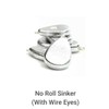 Do It Mold No Roll Sinker with Wire Eyes Size