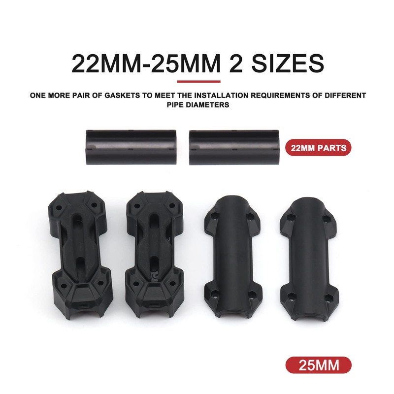 Engine Guard Bumper Crash Bar,Universal 22mm 25mm Motorcycle Engine Guard