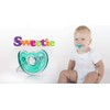 Sweetie Silicone Pacifier Refuser Soother 2 Count (Purple)