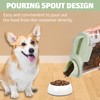 P-ZOONPE Dog Food Storage Container, Pet Food Storage Containers with