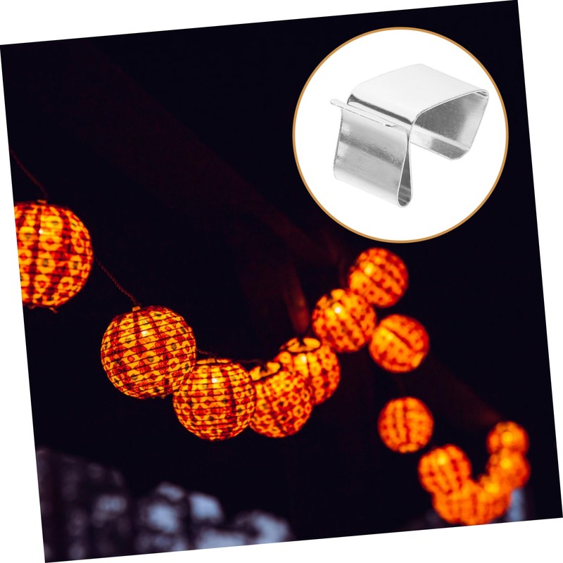 OFFSCH Pack of 50 Christmas Light Hooks Holiday Light Clips