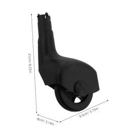 TOYANDONA 1 Pair Kids Wiggle Car Replacement Wheels Silent Twist Wheel Casters for Front Swing Electric Wiggle Cars Universal Fit for Wiggle Car Accessories