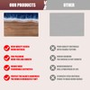 gzcmxh Resin Cutting Board, Handmade Charcuterie Board with Wave Pattern