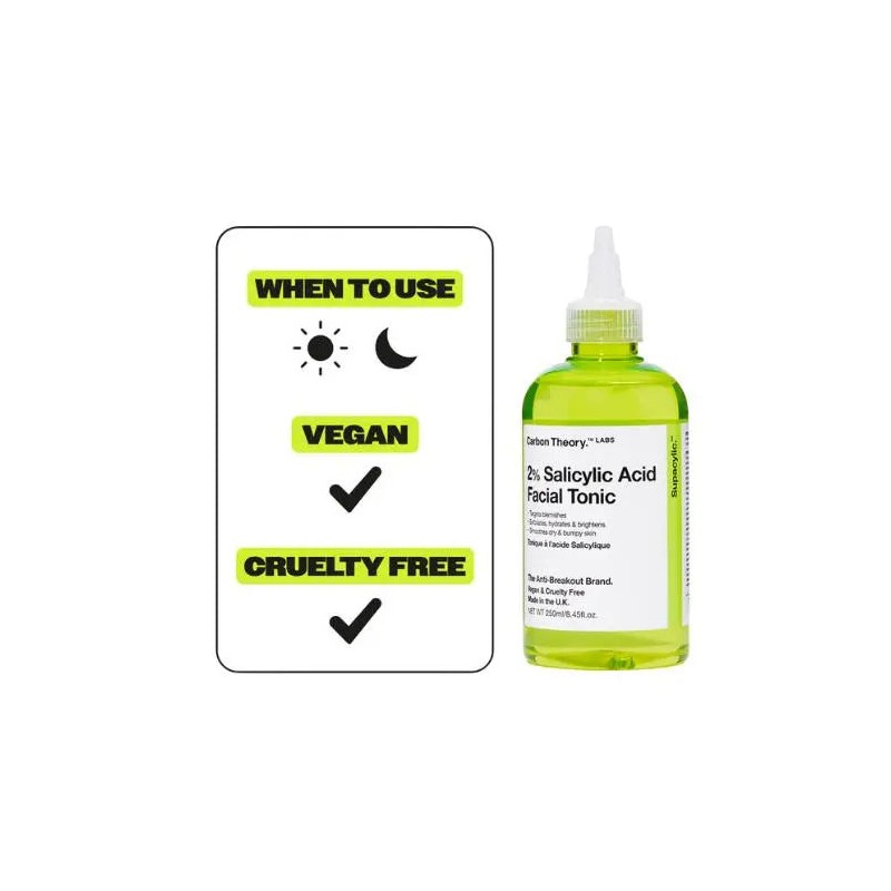 Carbon Theory Salicylic Acid 2% Facial Tonic