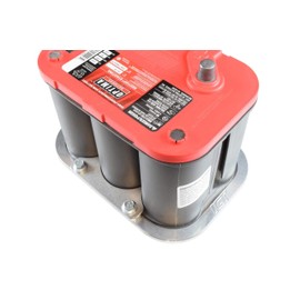 ICT Billet Billet Aluminum Battery Tray Racing Race Trunk Relocation Box Hold Down Mount Compatible With Optima Red Yellow Blue Top 34 34/78 D34 D34/78 34M D34M Made in America 551183