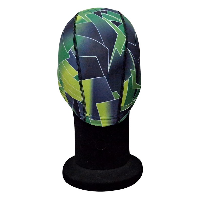 Blue Reef Elasticated Unisex Nylon Lycra Stretchy Swim Hat Bathing