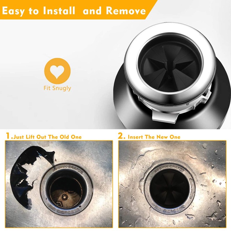 Sink Baffle QCB-AM, Replacement for Evolution Series, Garbage Disposal Splash