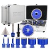 SHDIATOOL Diamond Tile Drill Bits Kit 11pcs, Porcelain Hole Saw