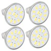 4pcs/set MR11 LED Spot Light Bulb with Dual Needle Base